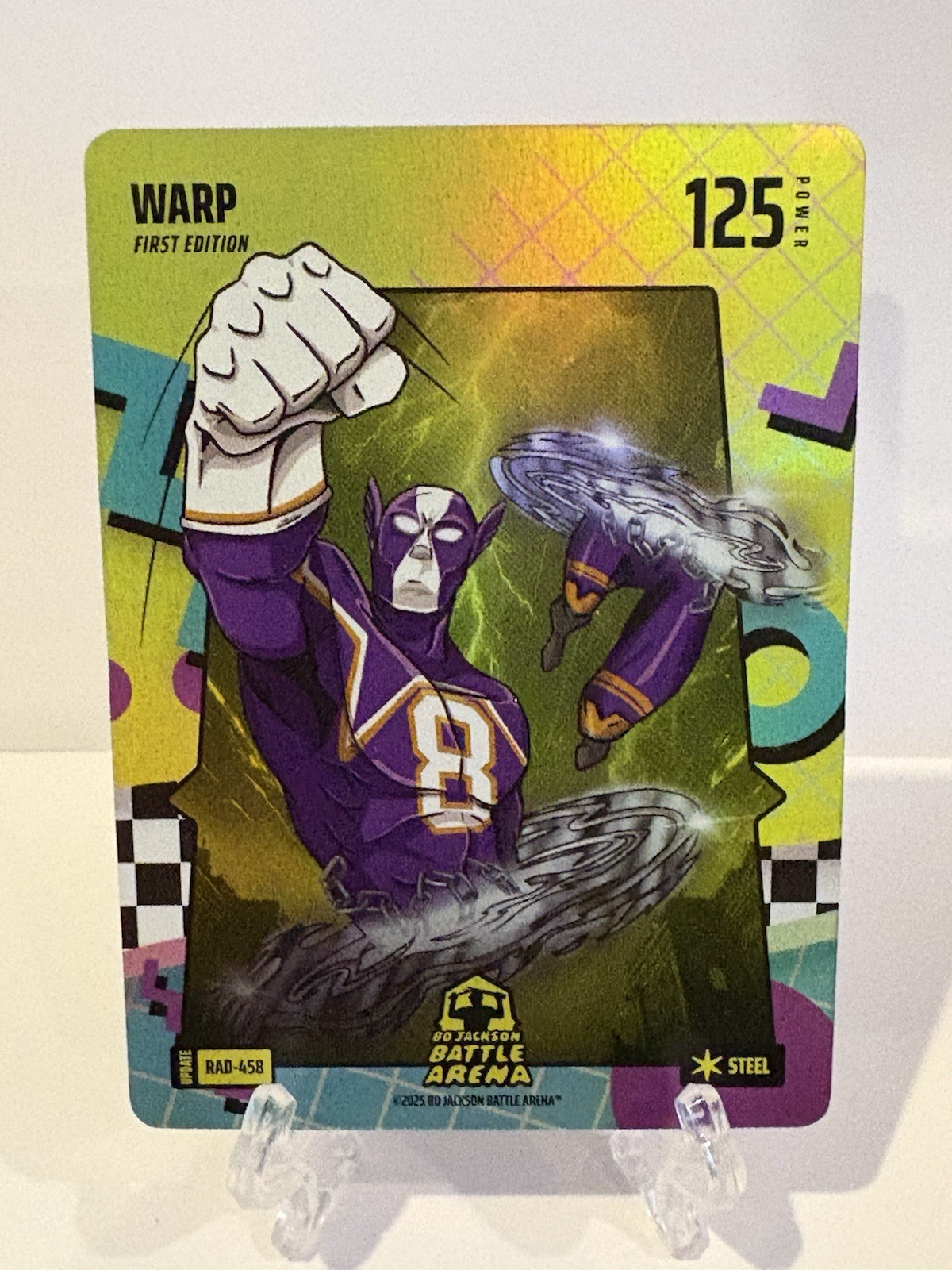Bo Jackson Battle Arena #RAD-458 Warp Lamar Jackson RAD Steel