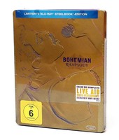 Bohemian Rhapsody - Limited Blu-Ray Steelbook Edition - Dt. Ausgabe - Queen