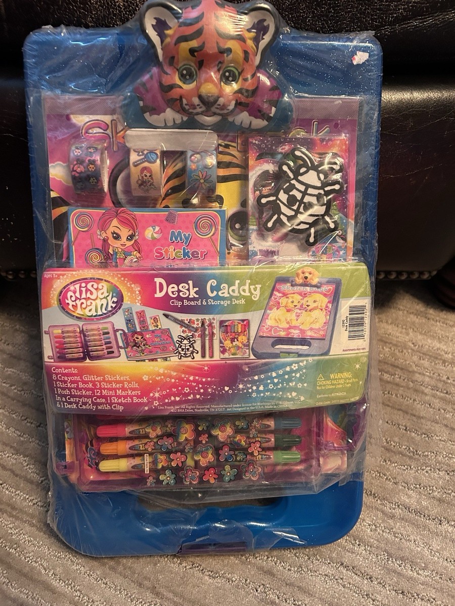 Lisa Frank Desk Caddy with Clip Board & Storage | eBay