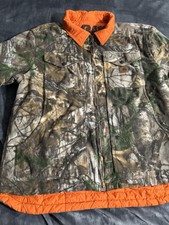 Carhartt Realtree Camo Reversible Insulation Jacket, Fleece/Nylon, Used Kids XL