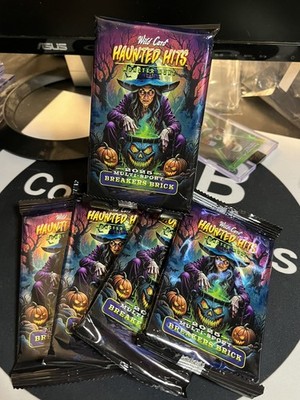 PACK OF 5 - Haunted Hits 2025 Multi Sport Breakers Brick Sealed Brand New