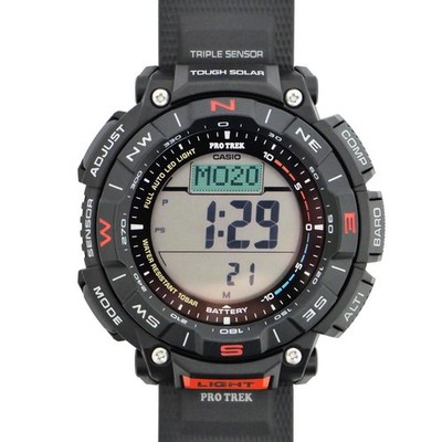 Casio PROTREK PRG-340-1JF Black Orange Solar Working