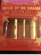 Charlotte Tilbury Walk of No Shame 4 Piece Gift Set New In Box