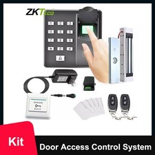 Zkteco Door Access Control System Biometric Fingerprint Magnetic Lock 2 Remote