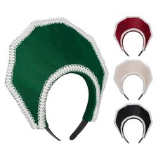Lady Medieval Crown Headpiece Royal French Queen Cosplay Accessories Headband.