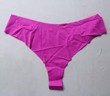 Skims Women's Naked Dipped Mid-Rise Thong DH3 Fuchsia Large NWT