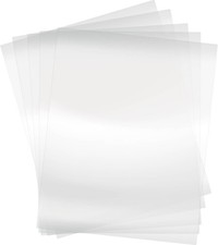 50 Sheets 4 Mil Heat Resistant Clear Acetate Sheets, A4 Blank Mylar Stencil Pape