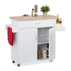 Küchenwagen Kücheninsel Küchenschrank Rollwagen Kücheninsel Tischwagen Schublade