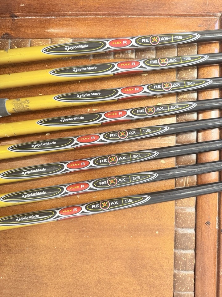 Fer 6 Taylormade Pour Gaucher - Shaft Graphite REAX 55 Regular - Avec Poignée D'entraînement MOMENTUS