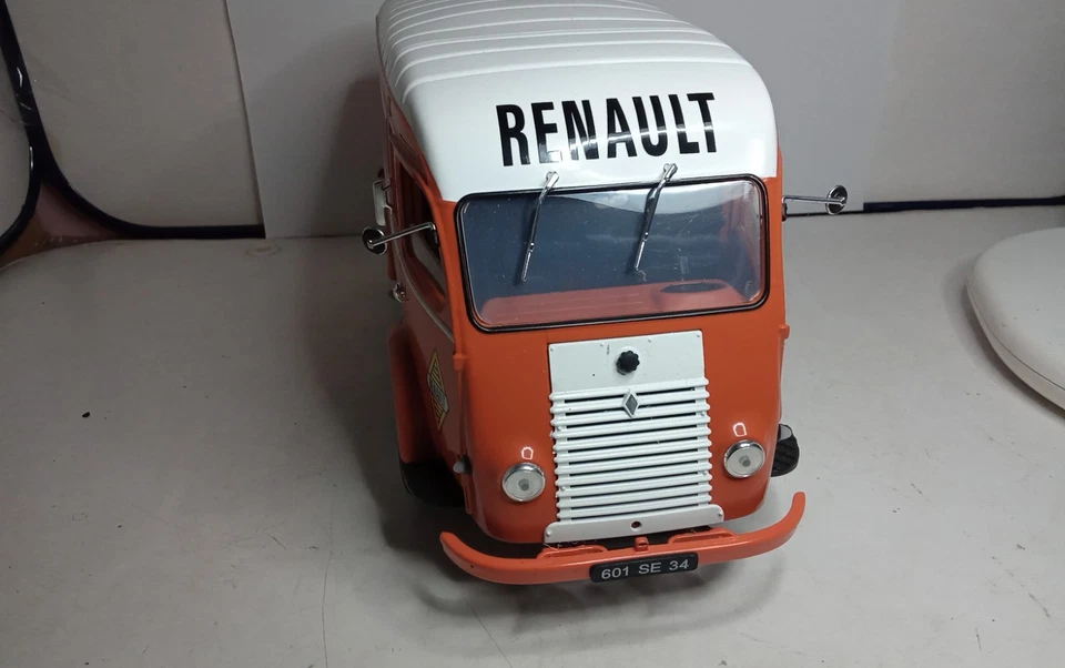 SOLIDO 1/18 FOURGON RENAULT GOELETTE "RENAULT" BON ETAT SANS BOITE gé C1 - Photo 2/4