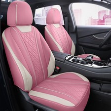 SanQing Car Seat Covers Full Set, Super Luxurious Heavy Duty Waterproof Leath...