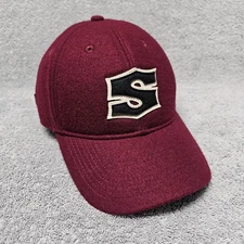 Surly Brewing Co Hat Baseball Cap Red OSFM Adjustable Legacy Foam Wool Blend