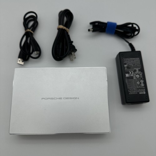 Lacie Porsche Design Hard Drive 4TB External Hard Drive With USB Connection