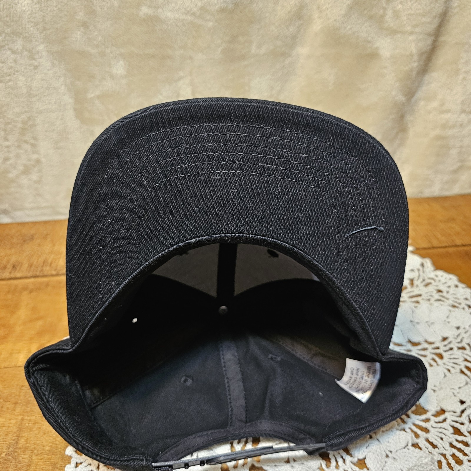 Ambiguous “Ambig” Est/1995 Solid Black Adjustable… - image 5