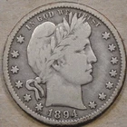 1894-O Barber Quarter 25c F as Pictured L3-2