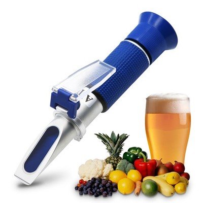 0-32% Brix Refractometer Specific Gravity 1.000-1.120 Beer Refractometer with AT
