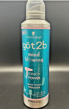 1 Schwarzkopf Got2b Mind Blowing Ionic Power Quick Shape Mousse Flexible Hold