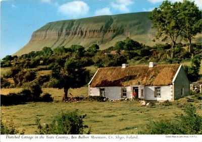 Yeats Country, Ben Bulben Mountain, Co. Sligo, Ireland, John Hinde, Postcard