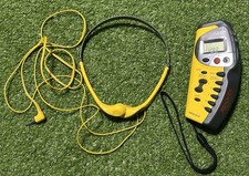 Vintage Sony Sports Walkman Model SRF-M75PM FM/AM Radio Headphones Tested Works