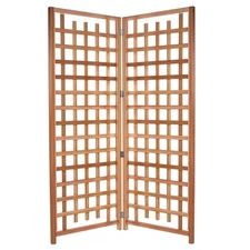 All Things Cedar 2-Piece Outdoor Single Trellis for Climbing Plants (Open Box)