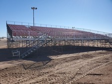 BLEACHERS ALUMINUM BLEACHERS SEATED GRANDSTANDS STADIUM SEATING