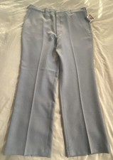 NWT Vtg Sears/Visa Perma Prest Flexslax Gray Casual Pants Size 38 x 29 Full Fit