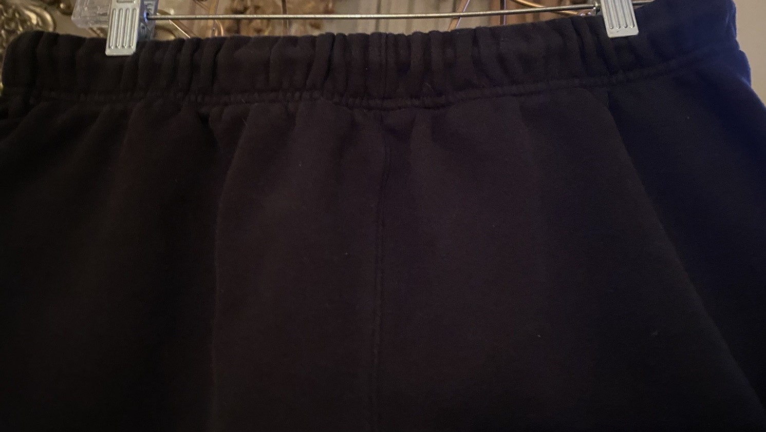 Fear Of God Essentials Sweatshort Spellout Black Cream Drawstring Size L thumbnail 11