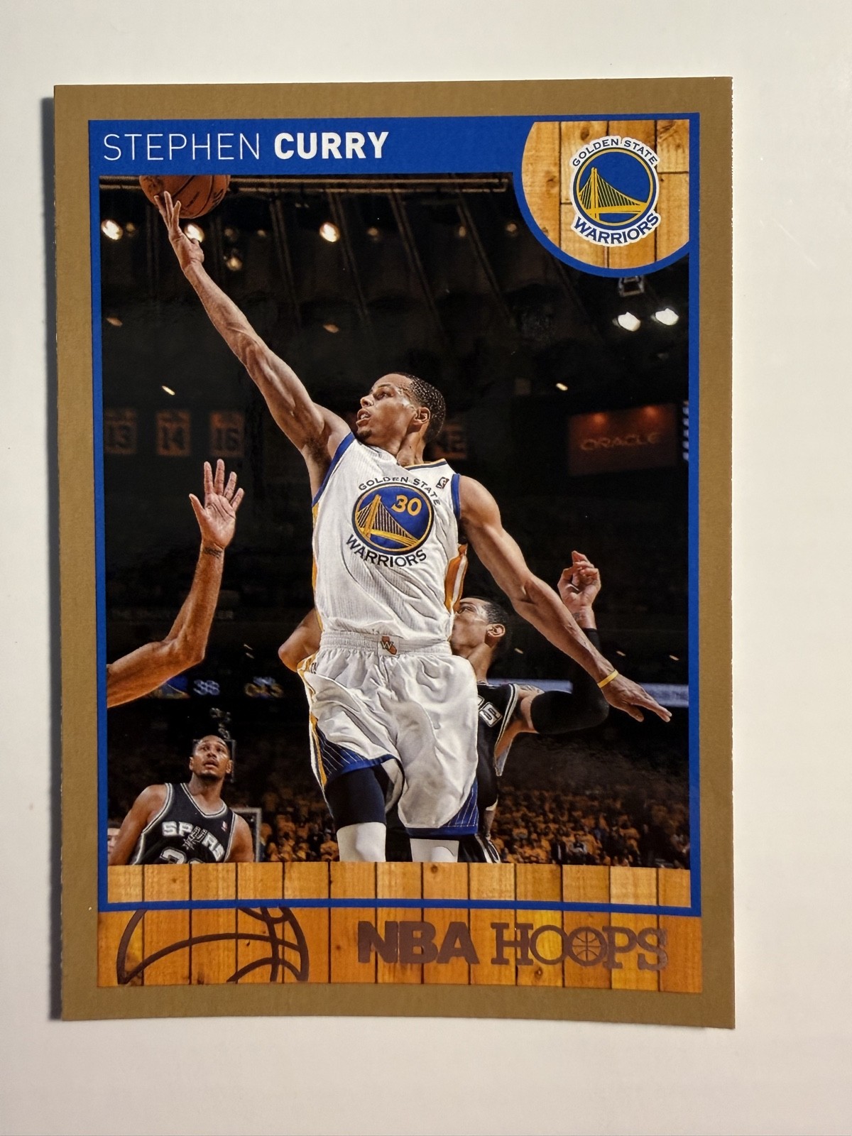 2013-14 Panini Nba Hoops - Stephen Curry #124 Gold Parallel 🔥