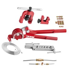 Comprehensive Brake Line Repair Kit With Flaring Tool Tube Bender