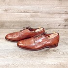 Allen Edmonds  LOMBARD  10.5 D  Walnut * add $15 Cedar Trees — photo 7