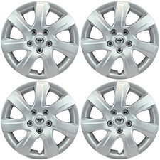Fits Toyota Camry 16 Replacement Hubcaps Wheel Covers 445-16s Logo Set4