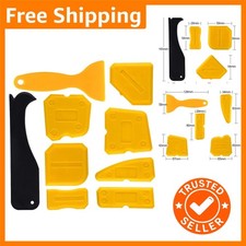 Water-Resistant Silicone Sealant Smoothing Tool Kit - Set of 9 Essential Tools