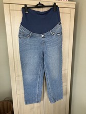 H&m Mama Maternity Straight Ankle Jeans size large