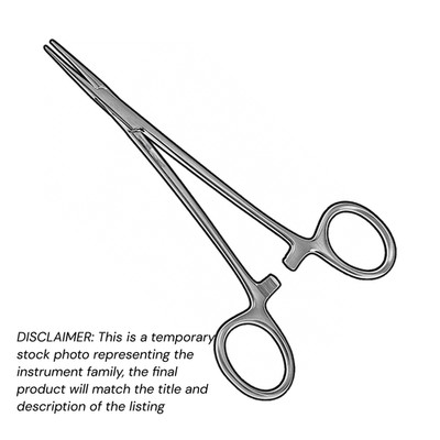 4 pcs Micro Hemostat Forceps 6.75'' Straight Ultra Delicate Serrated Jaw SS XPRS