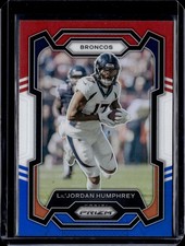 2023 Panini Prizm #90 Lil'Jordan Humphrey Red White and Blue