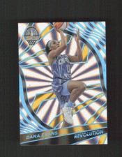 2022 Panini Revolution WNBA #50 Dana Evans Sunburst #/75 RC