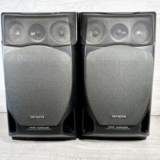 Aiwa SX-FZ1330 Front Surround Twin Duct 3 Way Bass Reflex Speakers System Black