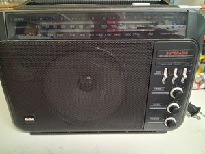 RCA Super Radio Am Fm Long Range Radio.  Rp7887c. Working