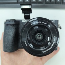 Sony Alpha A6500 24.2MP Mirrorless Digital Camera with 16-50mm Zoom Lens English