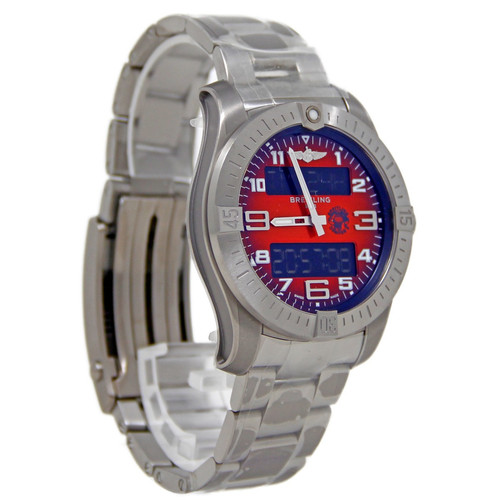 NEW Breitling AEROSPACE B70 ORBITER ORANGE DIAL TITANIUM EB70101A101E1 #BR206 - Picture 3 of 6