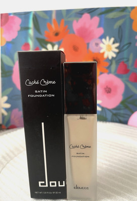 Doucce SATIN Foundation-CACHE' CRE'ME -SHADE NL1 -NEW IN BOX