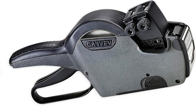 Garvey 22-88 Digit Double Line Price Marking Gun / 2 Line Date Pricing Sticker