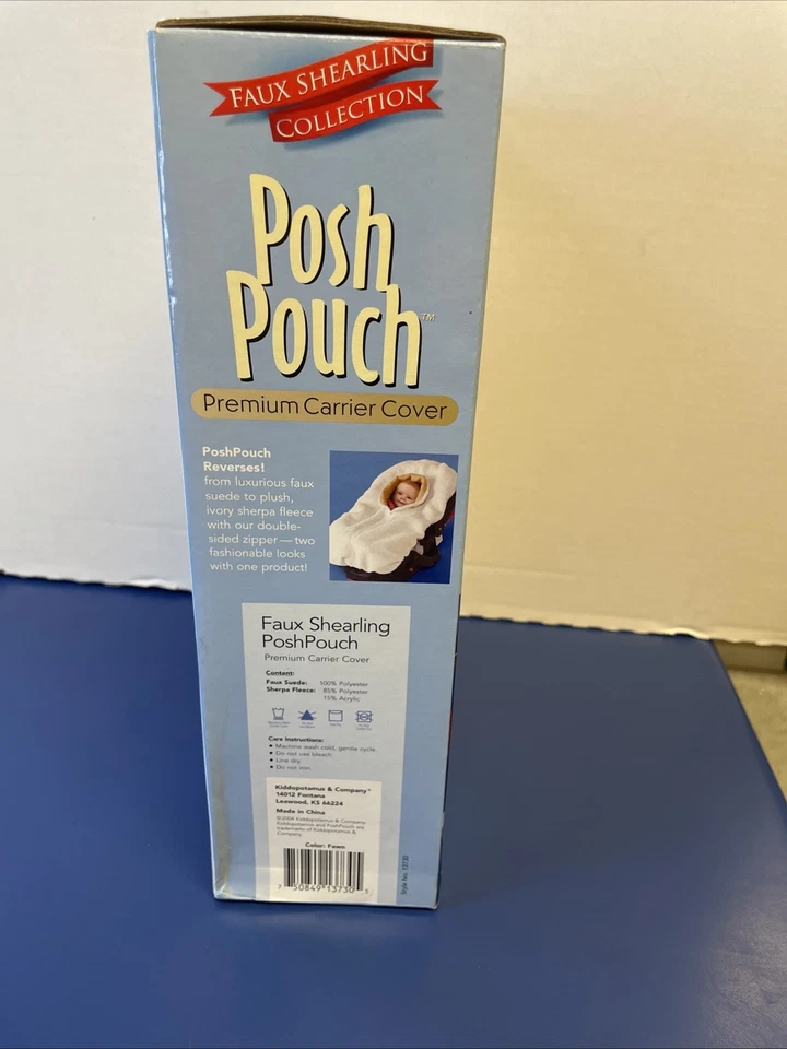 Funda de transporte premium Kiddopotamus PoshPouch Foto 3 de 4