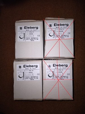 Aus Geschäftsauflösung: Aufsteckstromwandler, Eleberg, CTA.41-24530, [6x vorh.]