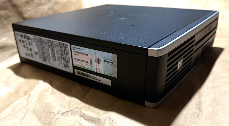 HP ELITE 8000 SFF 英特尔酷睿 2 DUO E8500 3 GHZ/250 SSD/6GB RAM/Windows 11 Pro — 第 2/4 张图片