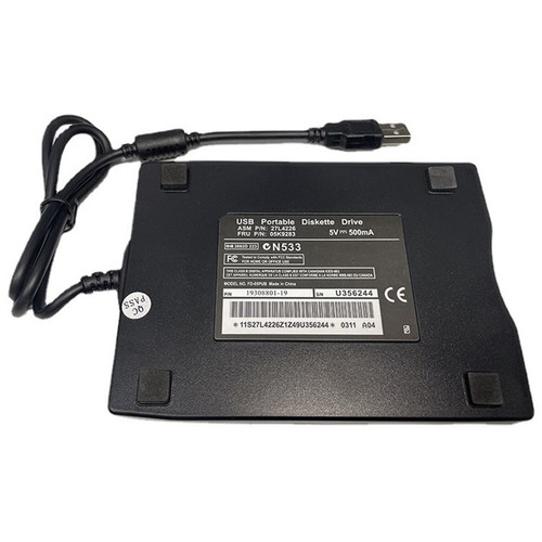Lecteur de Disquette 3,5 Pouces 1,44 Mo USB pour Ordinateur Portable et Mob4753 - Photo 6/6