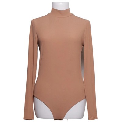 H&M, Body, Größe: M, Beige, Elasthan/Polyester, Einfarbig, Damen #DiS