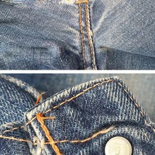 60s Levi's 501 Big E Selvage Denim Jeans - Made in USA