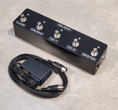 Custom 5-Way MIDI Footswitch For Marshall DSL40CR DSL100HR - PEDL-91016-Style