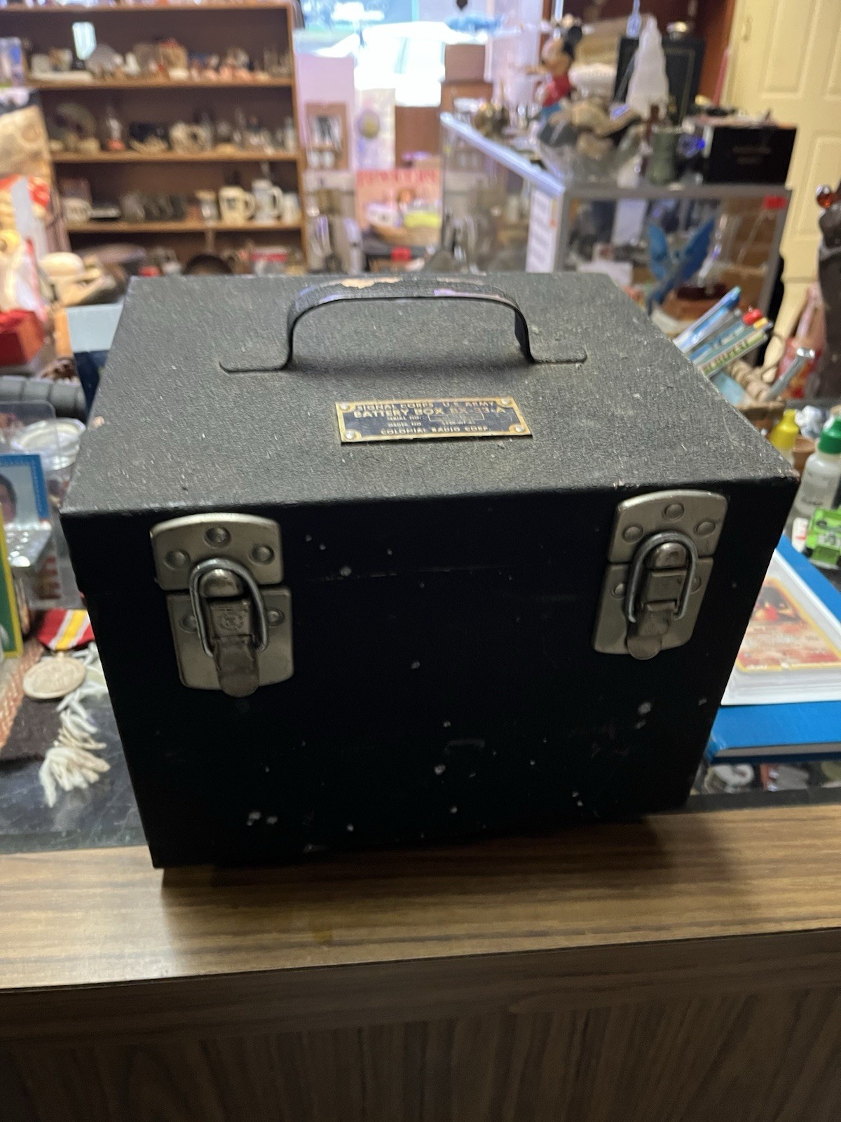 US Army Signal Corp Box BX 33 A Intact
